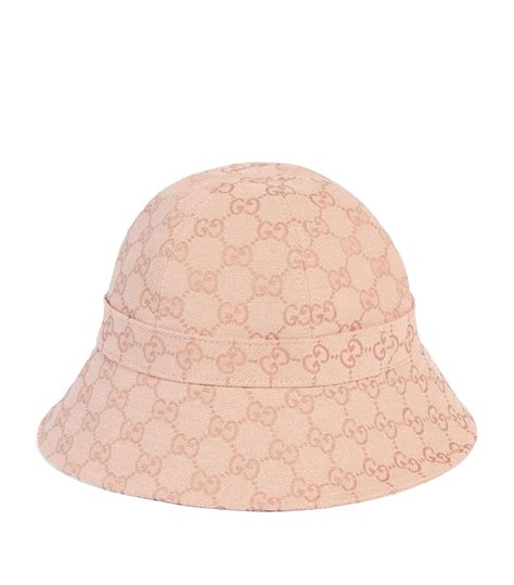 pink.gucci hat|gg canvas bucket hat.